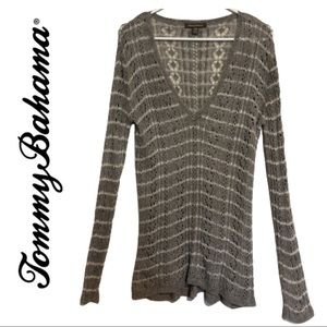 Tommy Bahama Open Knit Sweater - Medium